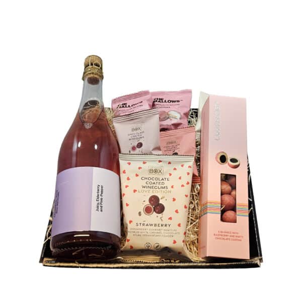 Gavekurv, Rose & Luksus Slik – Smagfuld Danmark