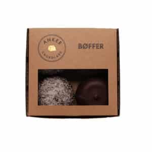 Anker Chokolade – 4 Klassiske Flødeboller | Håndlavet Luksus æsken