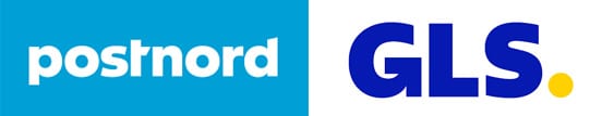 Postnord og GLS logo