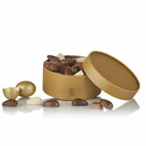 Cocoture Guld Hatteæske – Eksklusiv chokolade påskeæg