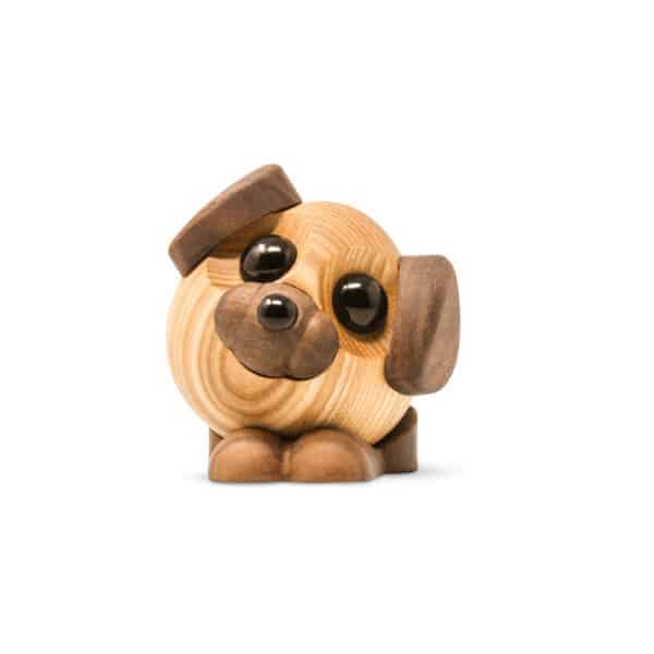 FableWood Hunden Buddy – Håndlavet træfigur - dansk design