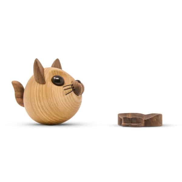 FableWood Felix – Håndlavet Træfigur | Dansk Design