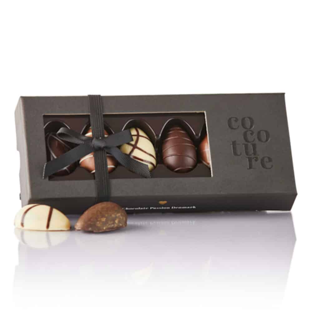 Cocoture Påskeæg 6 stk. - Eksklusive chokolade påskeæg