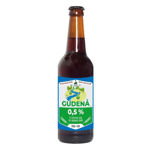 Gudenå Pale Ale 0,5 % – Alkoholfri Øl | Randers Bryghus