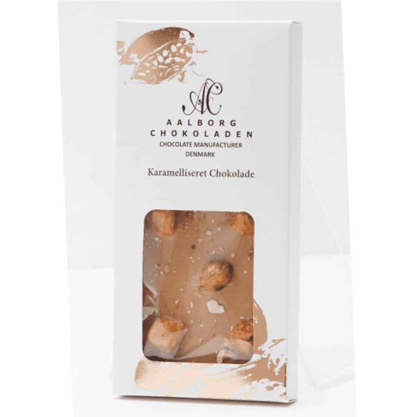 Aalborg Chokolade | Karamelliseret chokolade m. hasselnødder