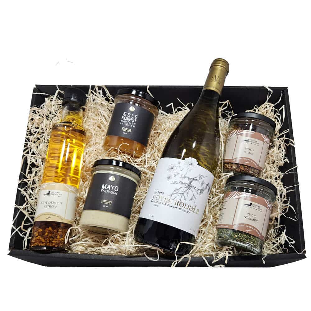 Gavekurv: Tapas og Vin