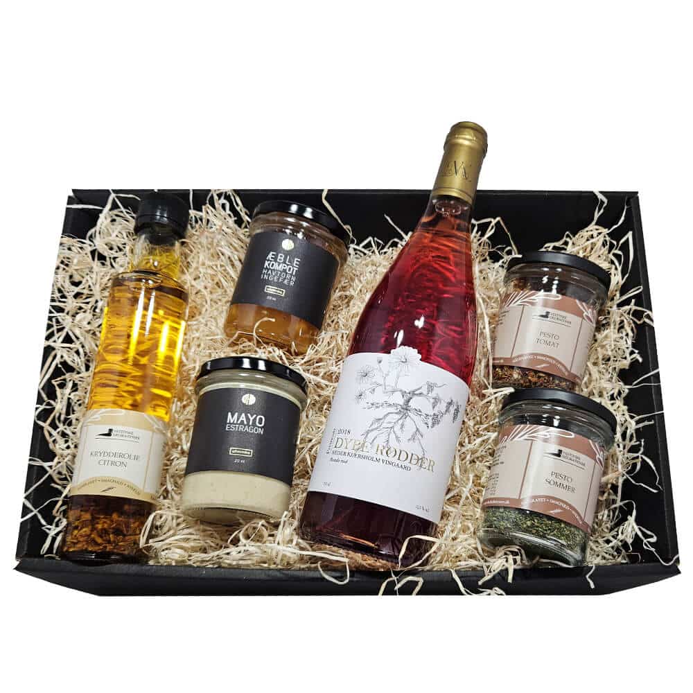 Gavekurv: Tapas og Rosé