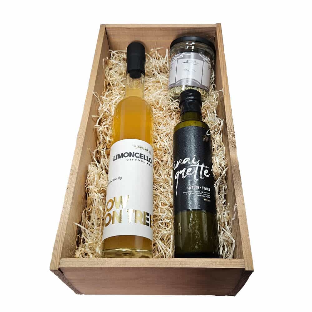 Gavekurv: Limoncello & Tapas