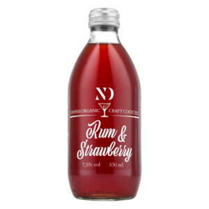 RUM & STRAWBERRY | Økologisk cocktail fra Nyborg Destilleri