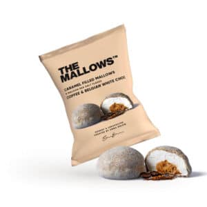 Mallows, Caramel Mallows med Kaffe & Hvid Chokolade