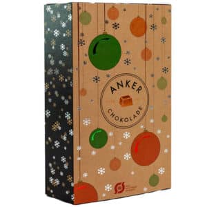 Økologisk chokolade julekalender 2025 – Anker Chokolade