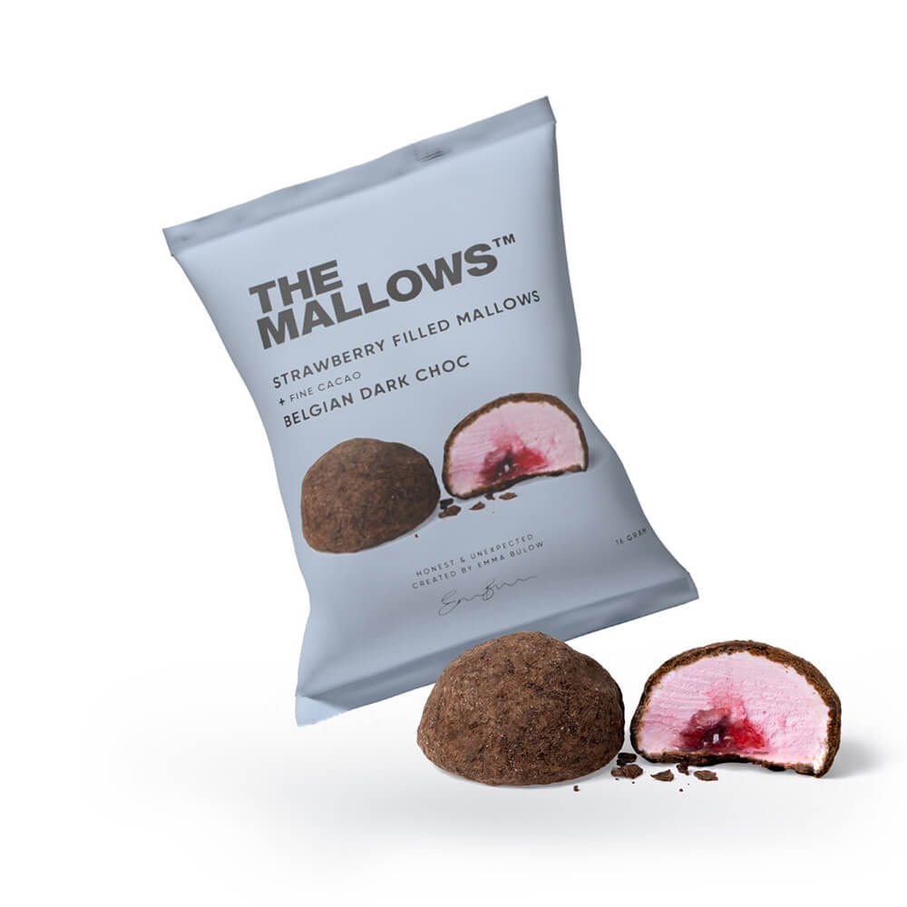 The Mallows, Strawberry Filled Mallows & Belgian Dark Chocolate