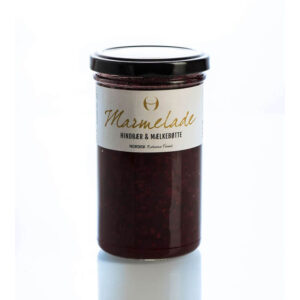 Noormann Marmelade med Hindbær & Mælkebøtte – Dansk delikatesse