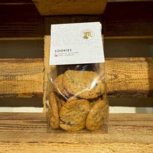 Cookies m. chokolade & hasselnød 140g – Huset Andersen