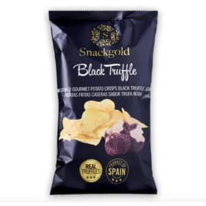 Spanske Gourmet chips m. Sort trøffel - 125gr
