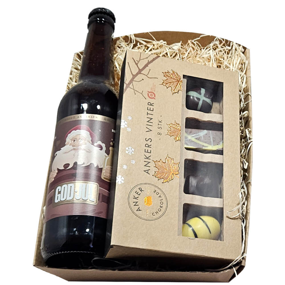 Gavekurv, Juleøl og luksus chokolade