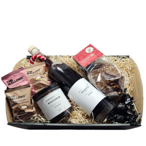 Gavekurv, Julens gløgg, småkager og hygge Gavekurv Julens gløgg, småkager og hygge – Smagfuld julegave