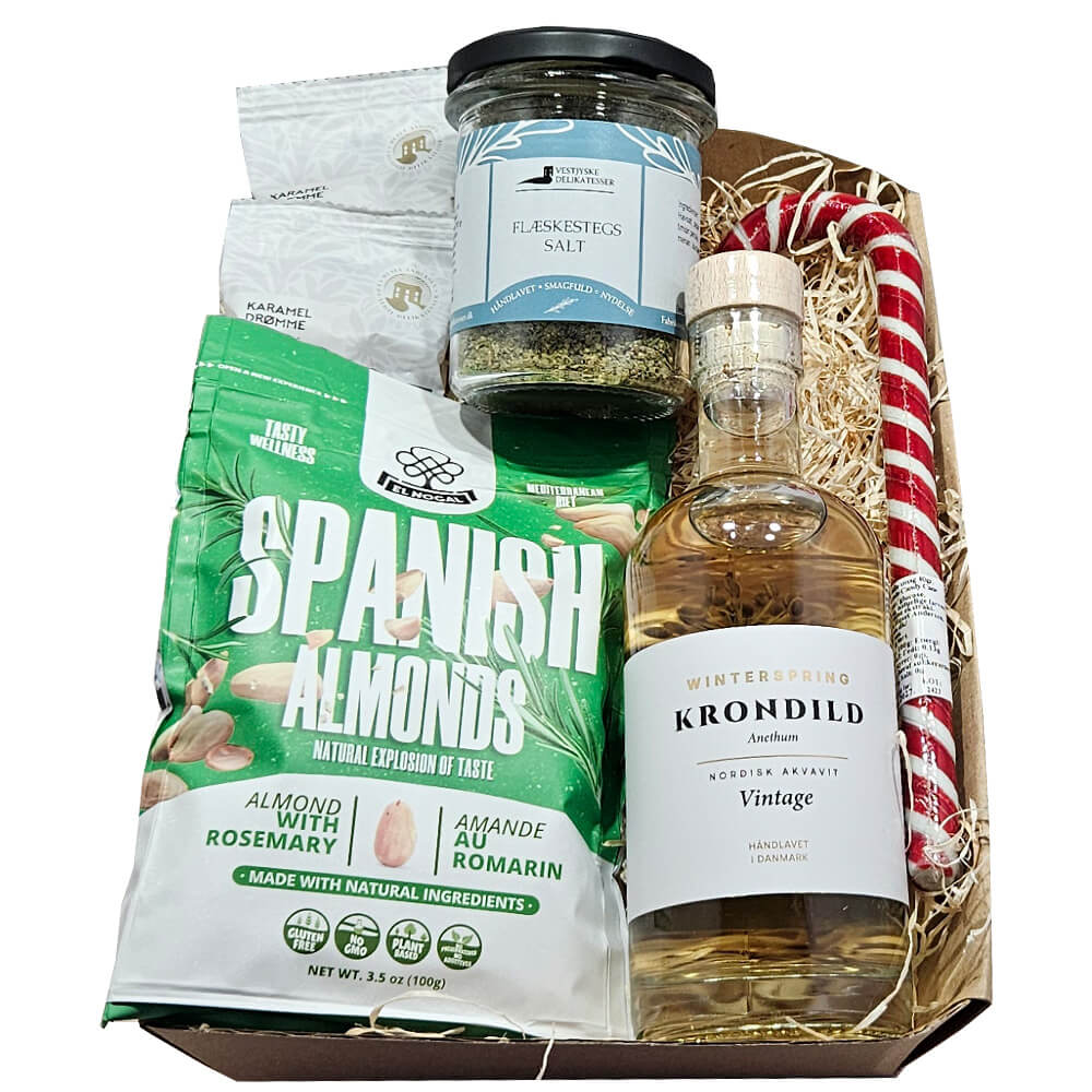 Gavekurv, Juleakvavit og julemiddag