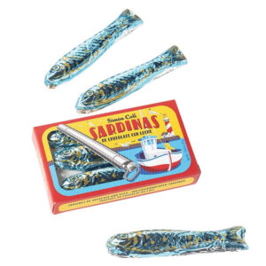 Chokolade Simon Coll, Sardiner - lys chokolade 30%