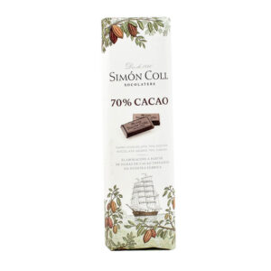 Chokolade Simon Coll, Mørk chokolade 70% - 25g