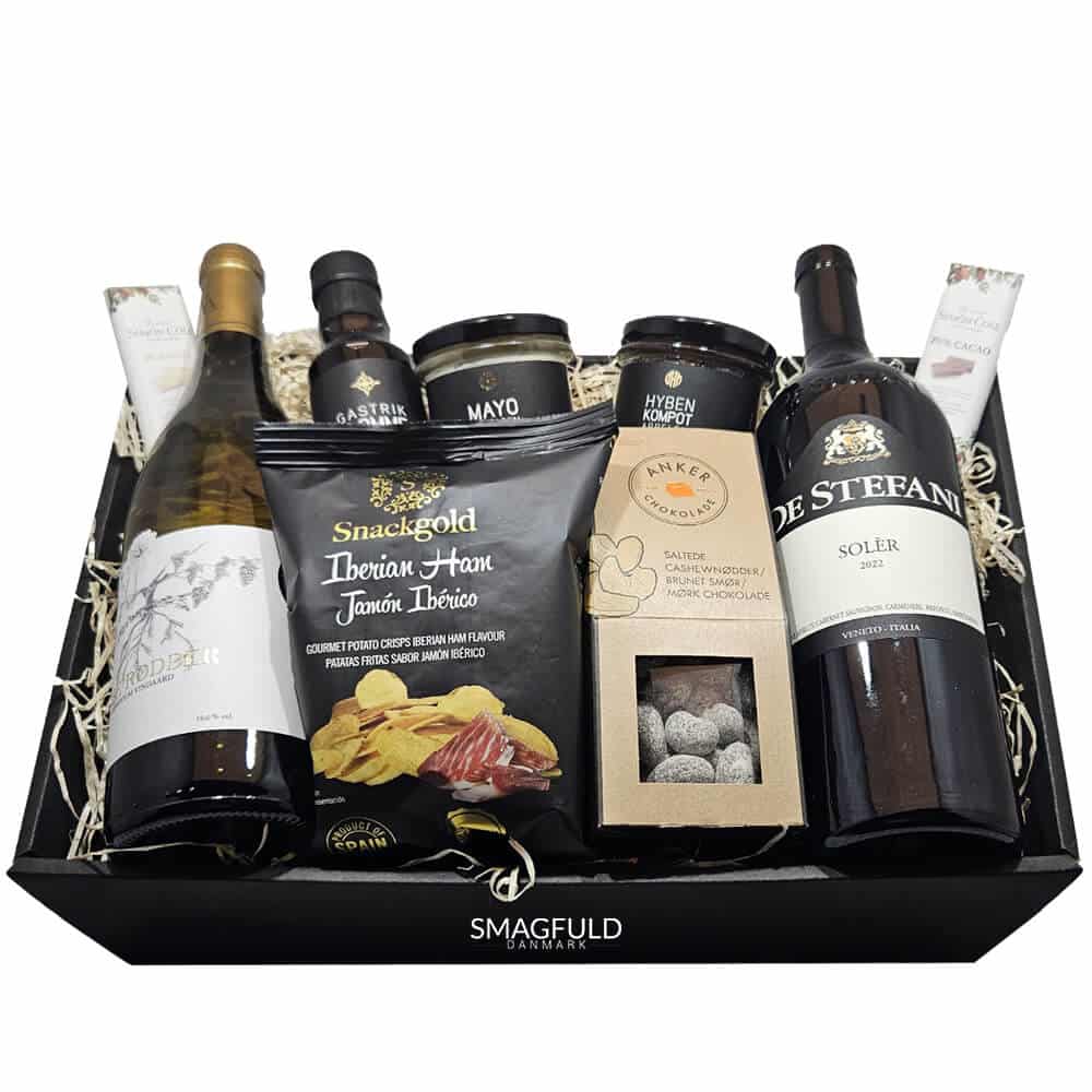 Gavekurv, Vin og Hygge på luksus