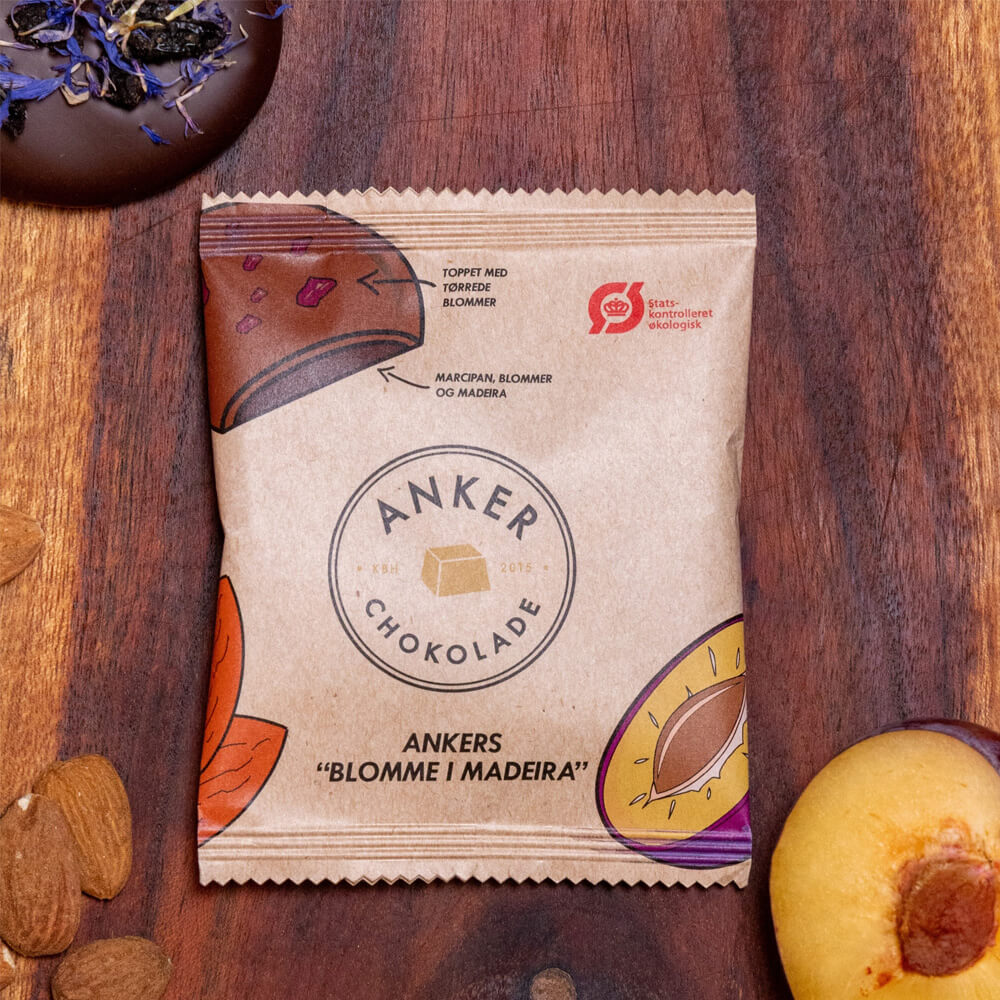 Anker Chokolade, Flowpack Blomme i Madeira